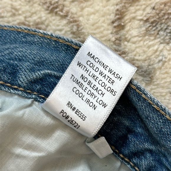 Pistola Blue Distressed Boyfriend Jeans EUC - Picture 10 of 14